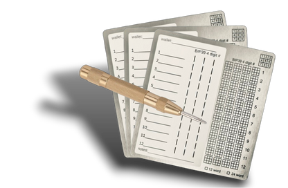 Masters Plate 3 Package w/ Fire Proof Bags - double sided